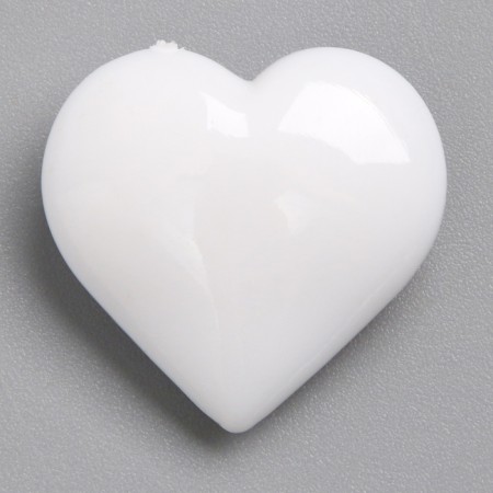 Plastic sores are decorative, set of 100 pcs., Size 1 pc. - 2 × 2 cm, white color-6