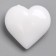 Plastic sores are decorative, set of 100 pcs., Size 1 pc. - 2 × 2 cm, white color