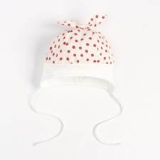 Children's hat, red color, size 46-48