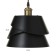 Lamp Bayerlux 2279/1bk E27 40W Black 24x24x21-121 cm