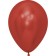 Latex ball 12 "Reflex, chrome, set 50 pcs., Red color