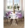 The tablecloth on the table "Orchids", Round, Saten, D = 150 cm