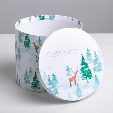 A set of gift boxes 5 in 1 "European", 13 x 14–19.5 x 22 cm, New Year-6