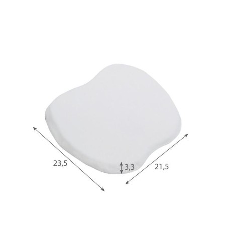 Memory Foam NewBorn pillow, size 23.5x21.5x3.3 cm-2