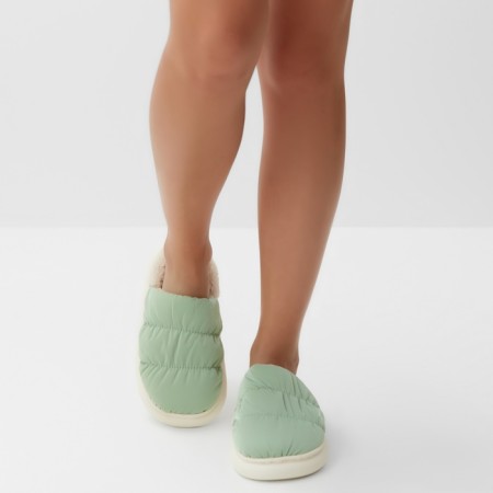 Female slippers, size 36-37, mint color-13