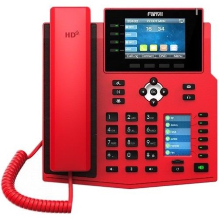 Phone IP Fanvil X5u-R, red