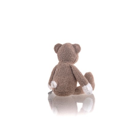 Soft toy Gulliver Bear "Gingerbread", dark beige color, 30 cm-7