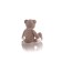 Soft toy Gulliver Bear "Gingerbread", dark beige color, 30 cm