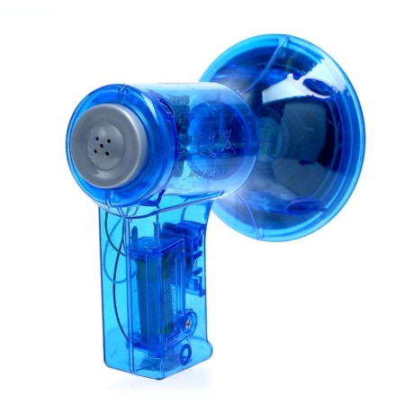 Rupor "Speaker", with a function of voice changes, works from batteries, the color of mix-3