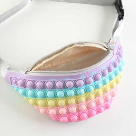 Bag's bag with lightning, lilac color-3