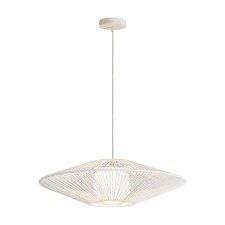 Подвесной светильник Freya FR5405PL-01W1 Cottage, 580х580х185 мм, E14, 1х40Вт, цвет молочный