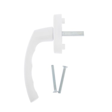 Window handle "Comfort" Metal, white-1