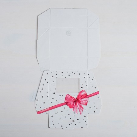 Confectionery packaging, boxing box “Gift”, 10 x 8 x 3.5 cm-3