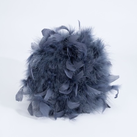 Clamp bag on the farmar, the color is gray-blue-1