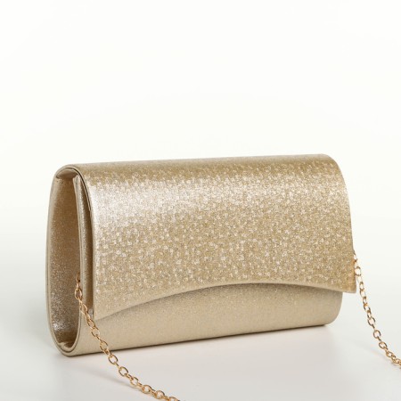 Female bag on a magnet, gold color-2