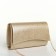 Female bag on a magnet, gold color