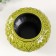 Souvenir Interior ceramics of Vazon "Scales" Green 15x22x22 cm
