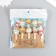 Decor for creativity wood "fast food" set 10 pcs 4x2.2 cm