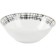 Arya Home Elegant Mandala, 24 objects, white color, white