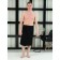 Kilt Terry Pandahug Leonardo, size XL-3XL, Black Color