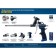 Foam pistol of the bison 4-06875_z02, metal case, Teflon coating
