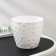 Pot with the pallet "Stones", 1.4 l, the color is white
