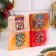 New Year. A set of soap 4 pcs "Red wine, coffee, vanilla-ovesta, tangerine" for 80 g