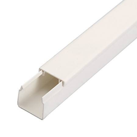 IEK ECOLINE CABLE-channel, 16x16 mm, l = 2000 mm, plastic, white