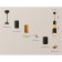 Ambrella Light, Techno, XP7821015, GU5.3, Black Sand, Gold, Yellow polished,