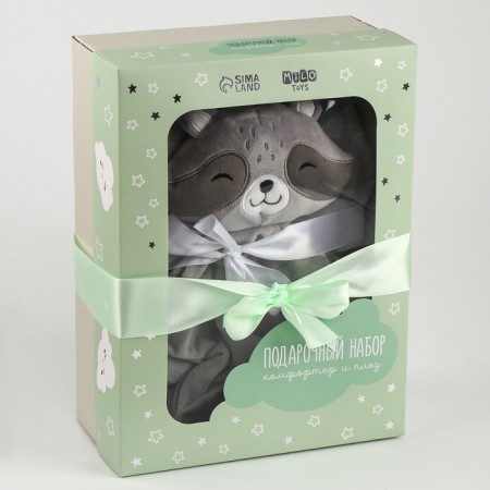 Gift set: Comforter+Raccoon Palace-1