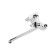 Accoona A7121 bath mixer, single -leaf, silumin, chrome