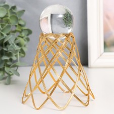 Interior metal souvenir, glass 