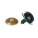 Rifle eyes with plugs, “sparkles” set of 18 pcs, size 1 pc: 2.4 cm, green color