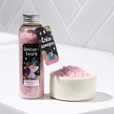 Pearls for the bathtub of saline Unicorn Tears, 90 g, vanilla aroma, Beauty Fooch