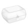 Emhouse lunchbox, plastic, with a lock, size 16x13x9 cm, color mix