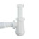 Siphon for washing Orio Chick M-32002, 1 1/2 "x32 mm, without release, corrugation 32x40/50 mm, l = 370 mm