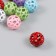 Busina for creativity Metal "Ball with Patterns" MIX 1.6x1.6x1.6 cm