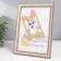 Photo frame Plastic "Lace" 15x21 cm, silver