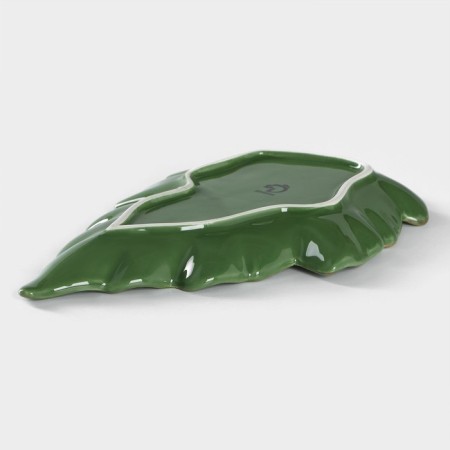 Serving share "Leaf", 27 × 2.8 cm, green color-2