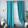 Set of curtains "Prime", size 145 x 280 cm - 2 pcs grab - 2 pcs, biruisic color