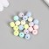 Busina for creativity velvet spraying "Ball. Tender shades" 1x1x1 cm