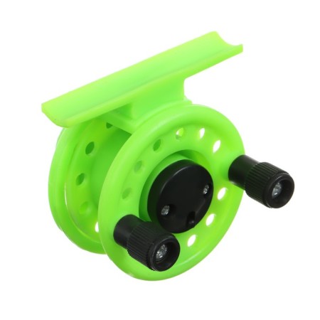 Inertial coil, plastic, diameter 5 cm, light green color, 108-2