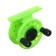 Inertial coil, plastic, diameter 5 cm, light green color, 108
