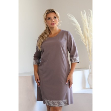 Women's dress, size 48, lilac color-6