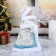Snow Maiden "Blue fur coat" moves, 28 cm