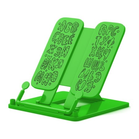 Erichkrause "Neon Solid" book, with a Russian alphabet, green