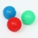 Toy "Massage ball", plastric, mix of flowers, 7.5 cm