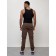 Cargo jeans men, size 50-52, brown color