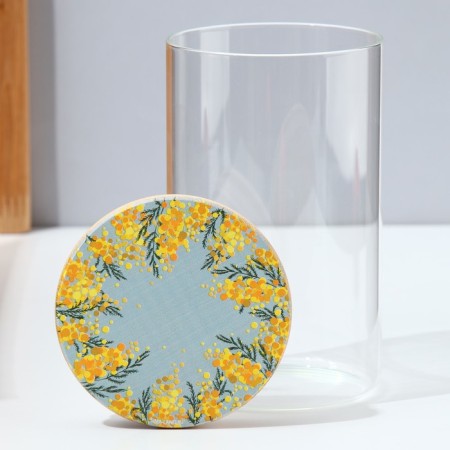 Bank for storage "Tender Mimosa", 950 ml-2
