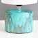 Safari Kam Kobe Babel lamp E27 40W azure 12.5x12.5x29 cm Risalux